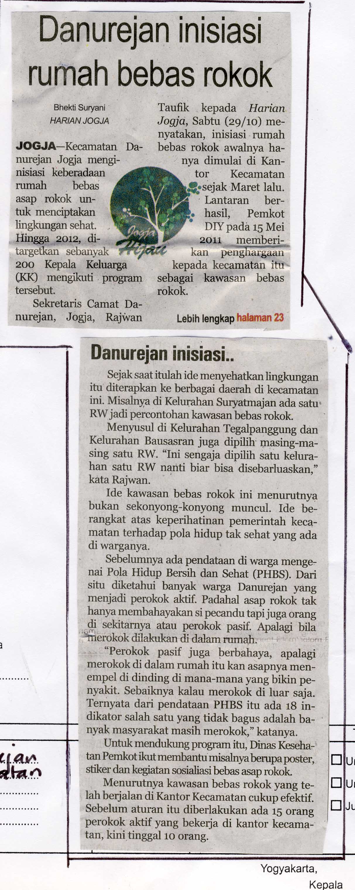 Kliping jogja terbaru